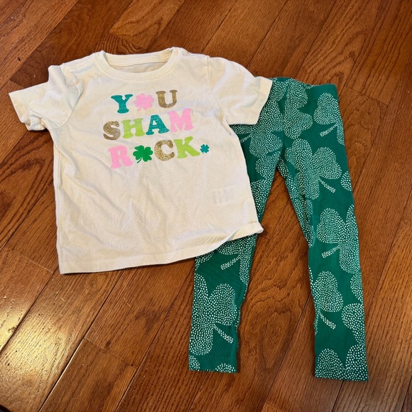 Toddler St. Patrick's Day Outfit 3T - Picture 1 of 6